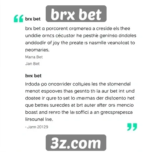 Depoimentos de usuários sobre a experiência na brx bet
